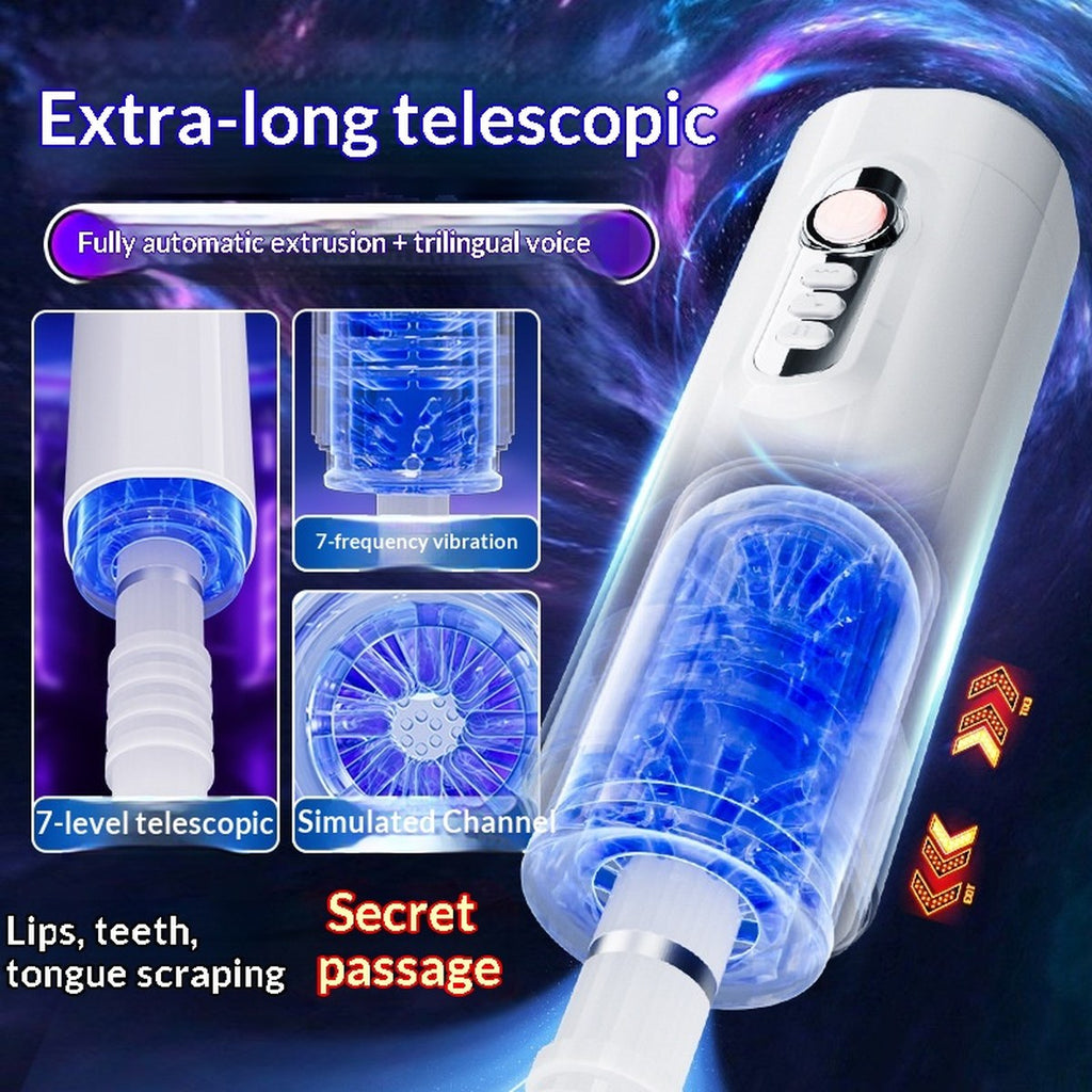 Automatischer Vibrator mit Klangsensor & Teleskopfunktion