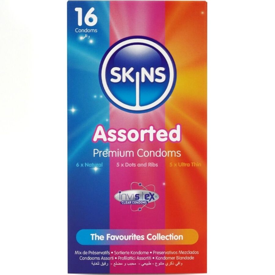 Skins Assorted Premium Kondome 16er