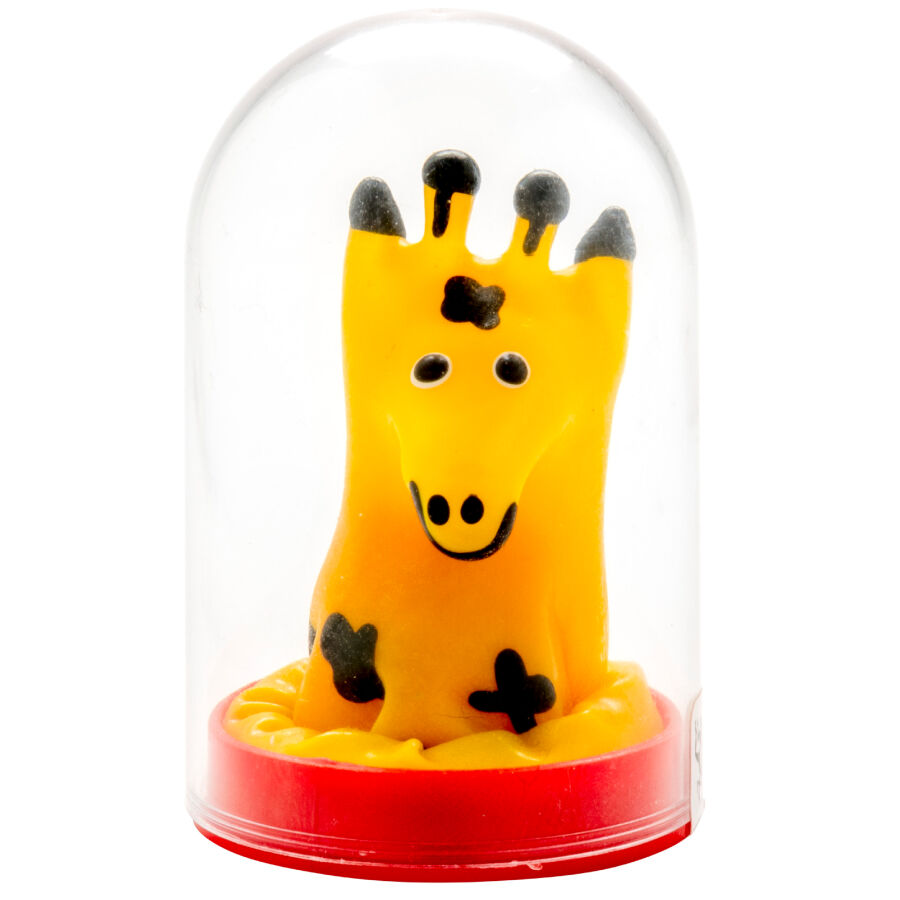 Handbemalte Kunstkondome Giraffe