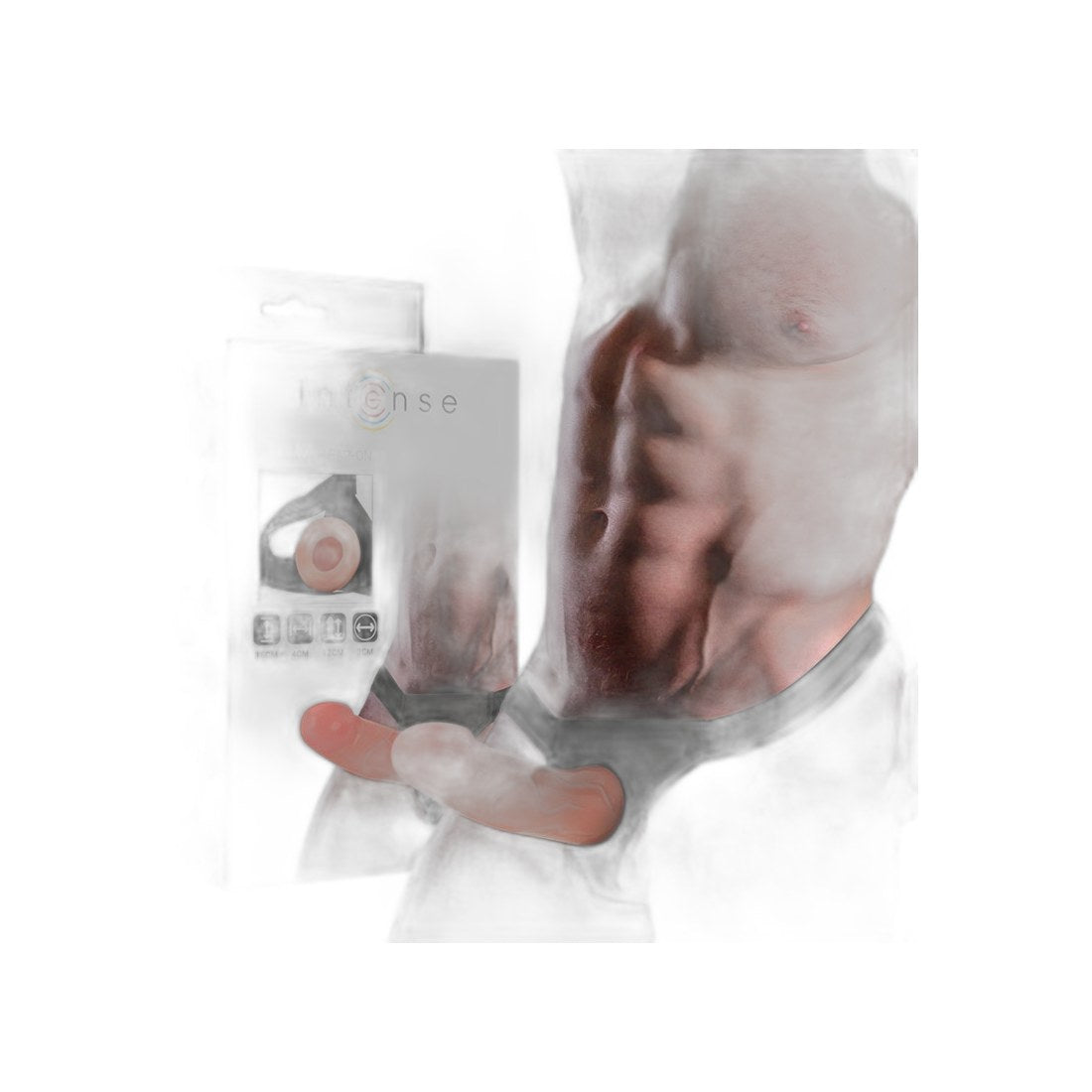 Harness mit integriertem Dildo