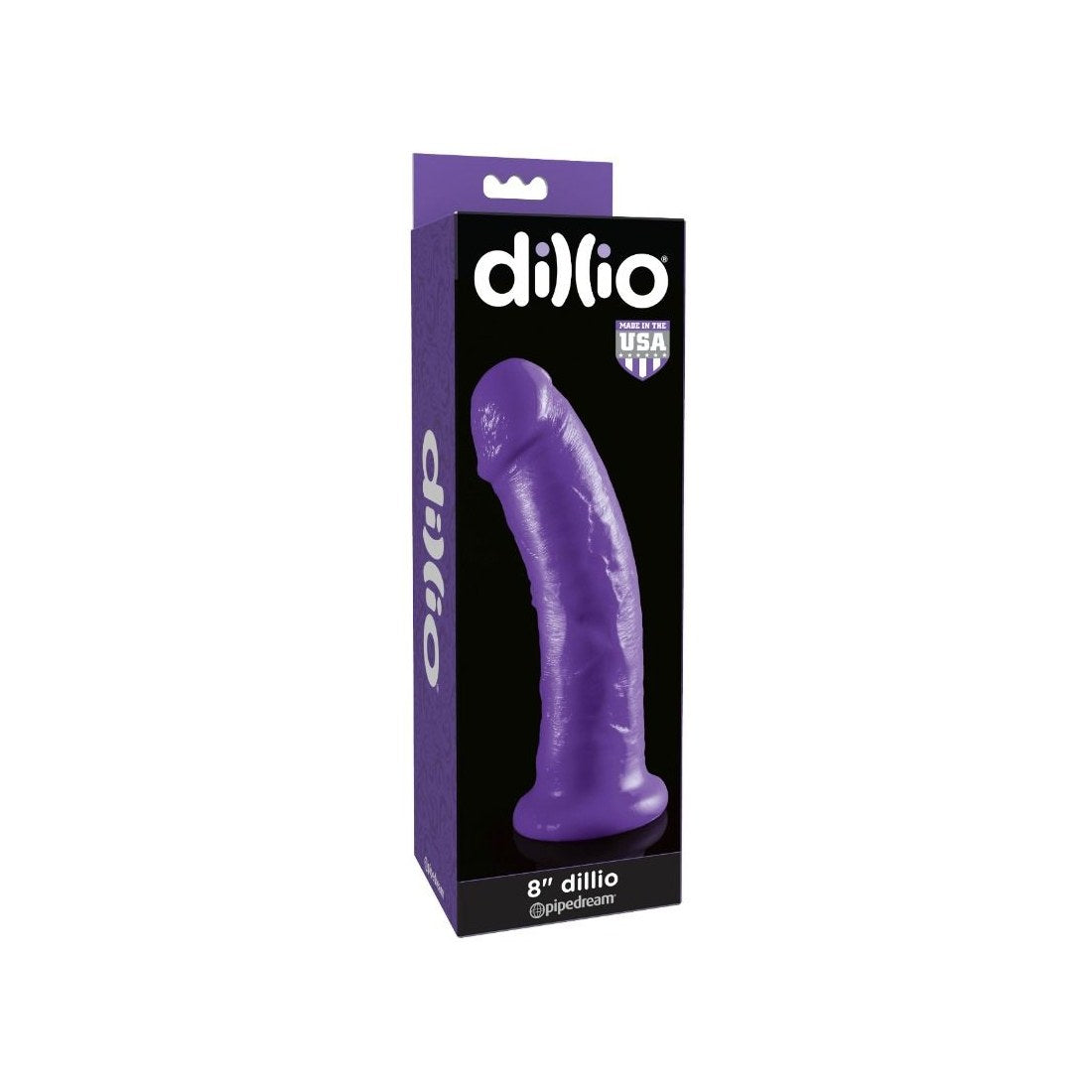 Dildo in strahlendem Violett