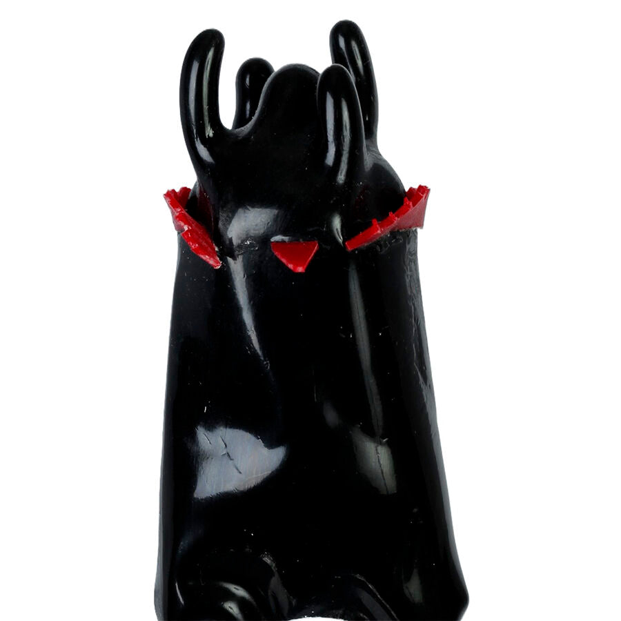 Handbemalte Kondome Schwarzer Turm XL