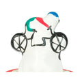 Künstlerische Kondome – Fahrrad Motiv