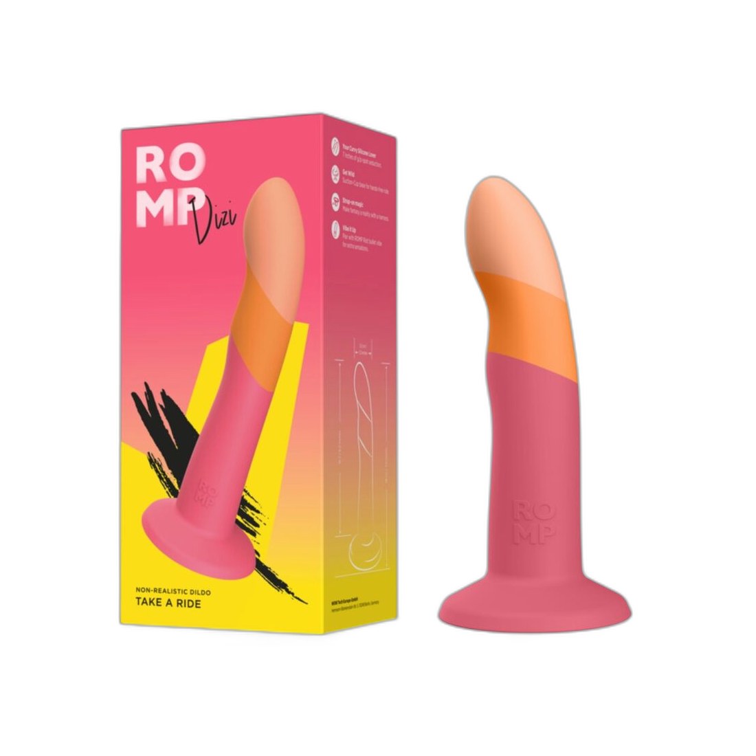 Dizi - Silikon Dildo mit Saugnapf