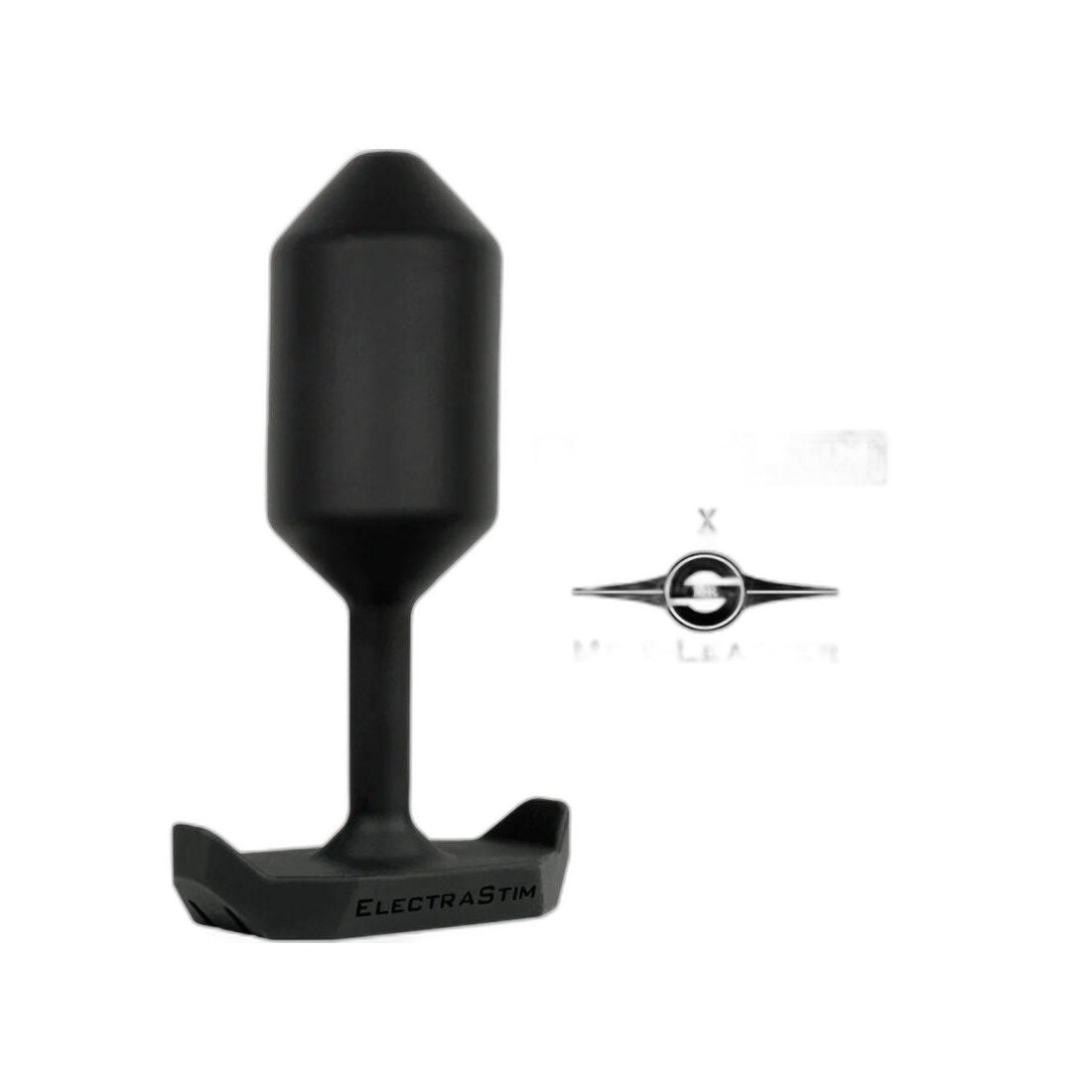 Analplug Elektro - Lederoptik