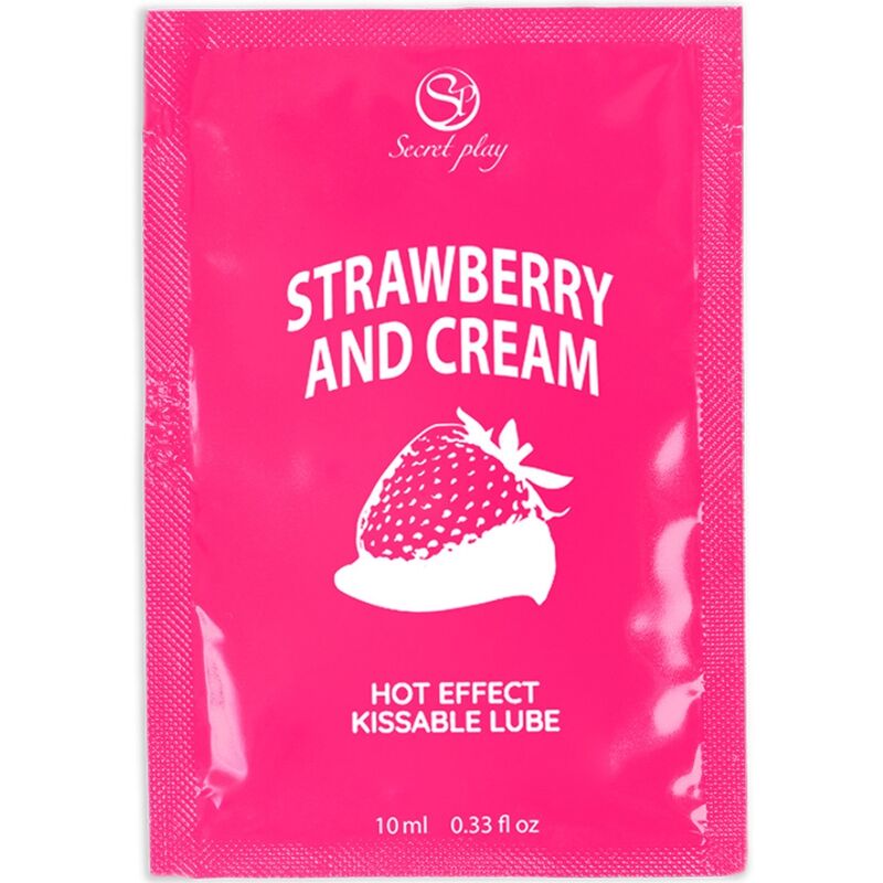 Gleitgel Erdbeercreme – Portionsbeutel