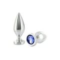 Analplug aus Kristallglas, Small, 5,7 cm