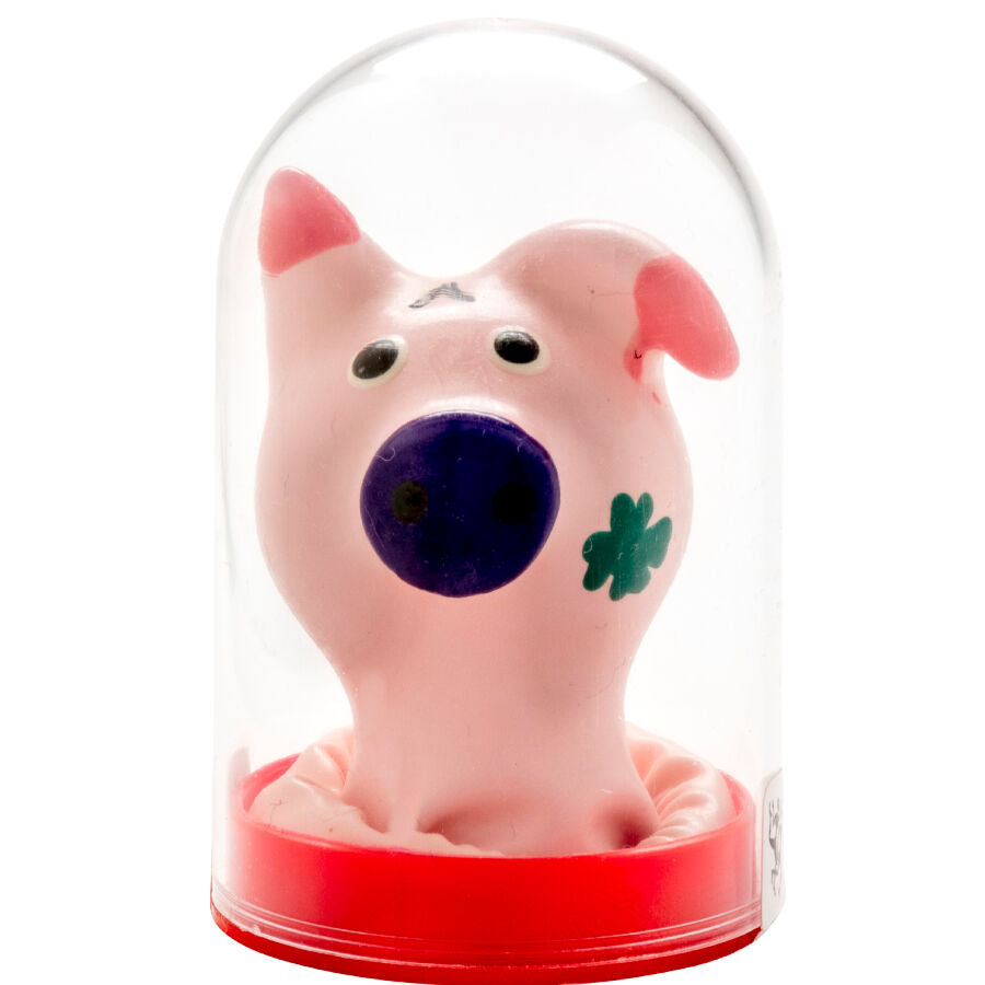 Handbemalte Kondome – Pig Head Design