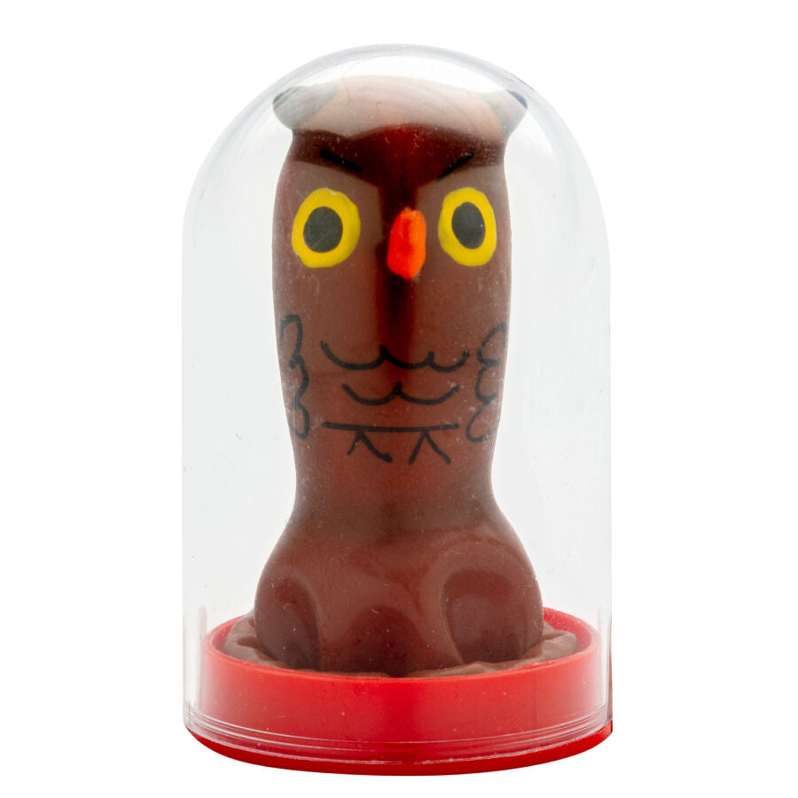 Handbemalte Novelty Kondome – Eule