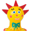Handbemalte Kondome Sonne-Design
