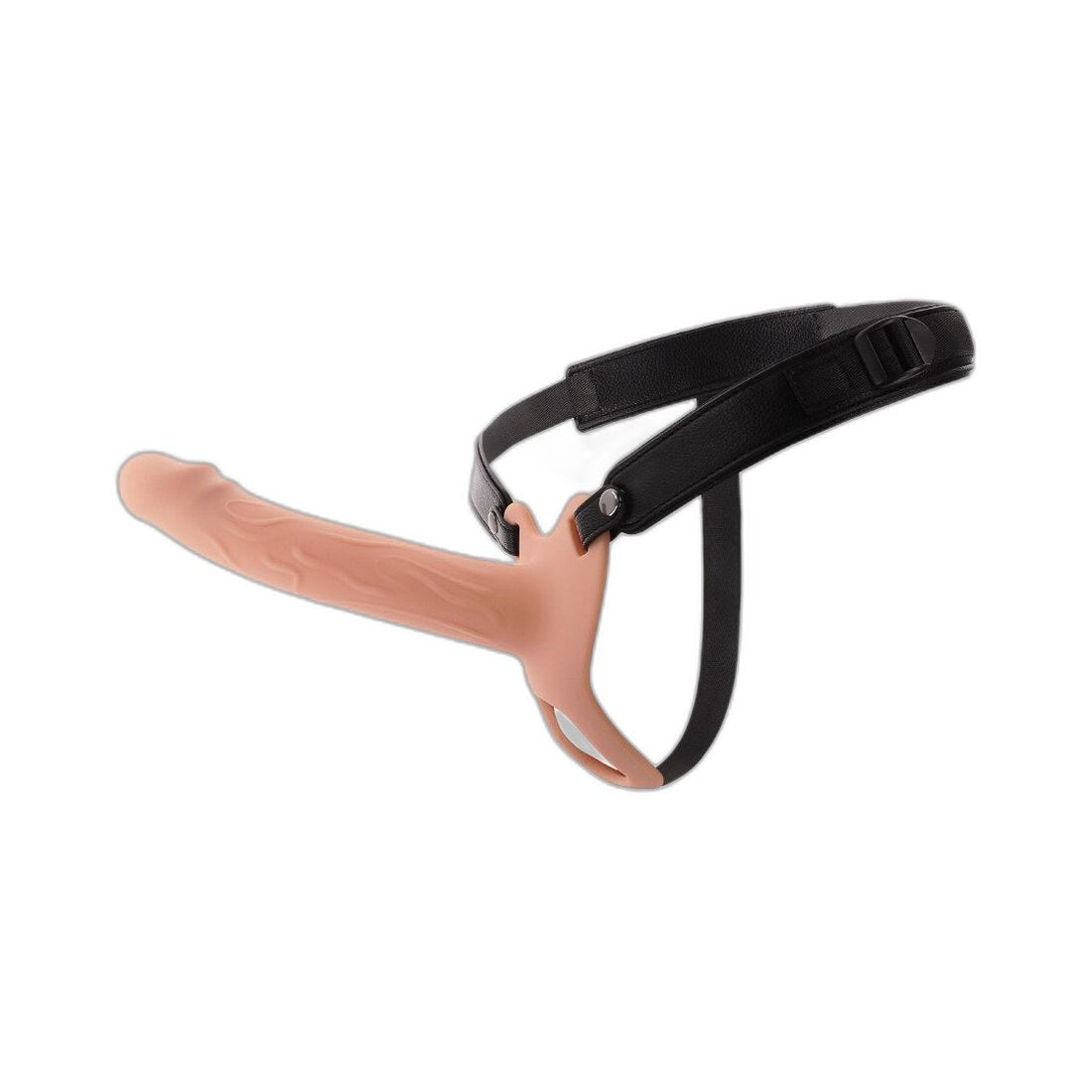 Penismanschette mit Strap-On Funktion 20 cm