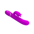 Rabbit-Vibrator mit G-Punkt-Stimulation Violett
