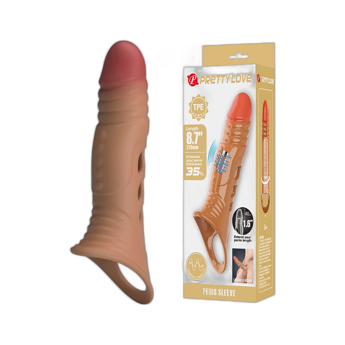 Vibrierender Penis-Sleeve
