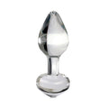 Transparenter Analplug – Premium