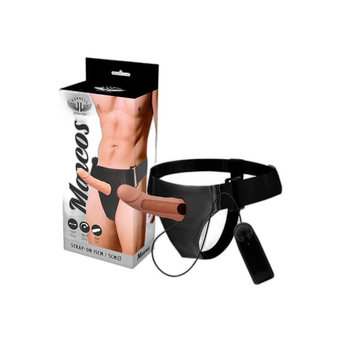 Hohlrahmen-Vibrator mit integrierter Stimulation