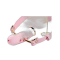 Mundknebel mit Zungenring – BDSM Gag in Pink