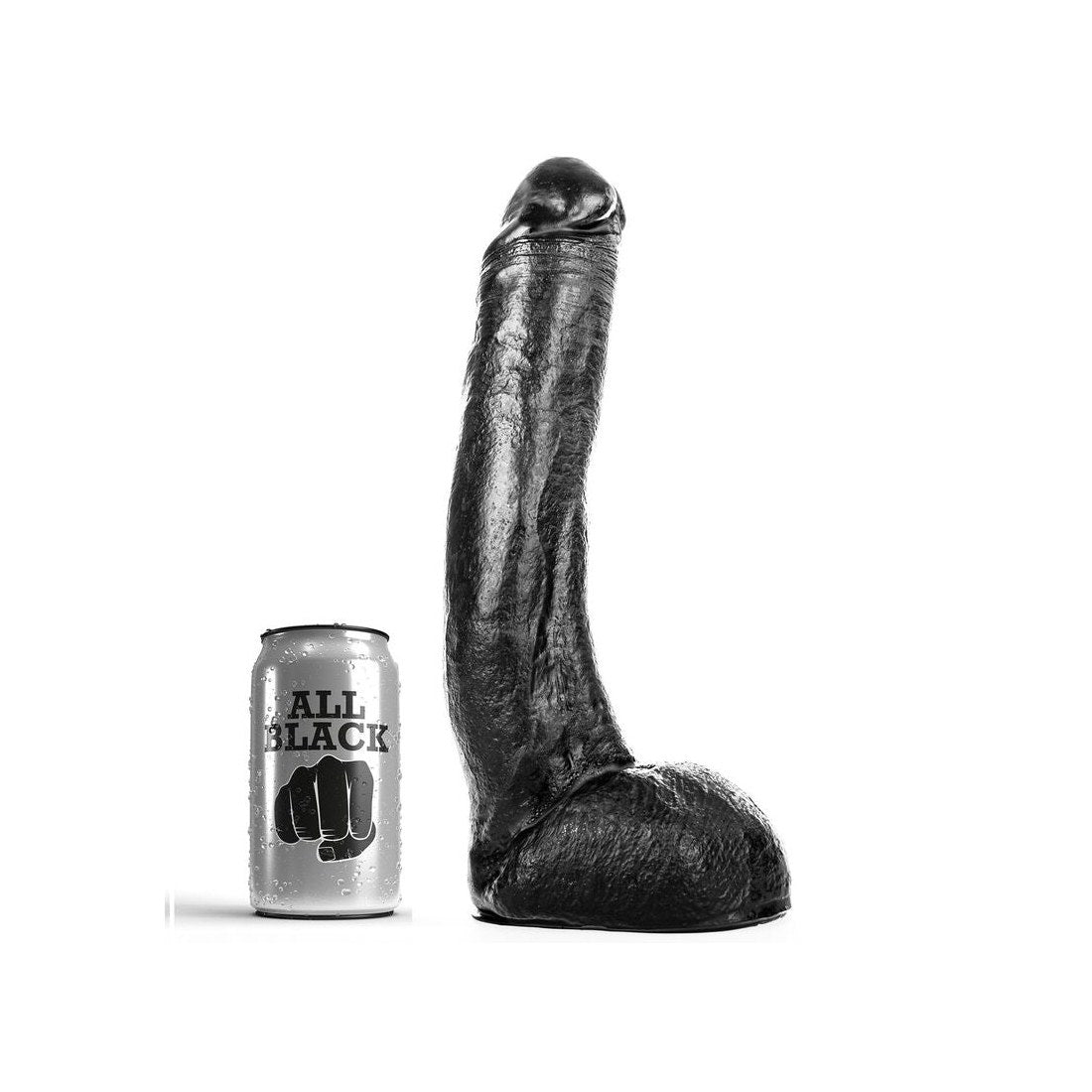 Curved Dildo in elegantem Schwarz
