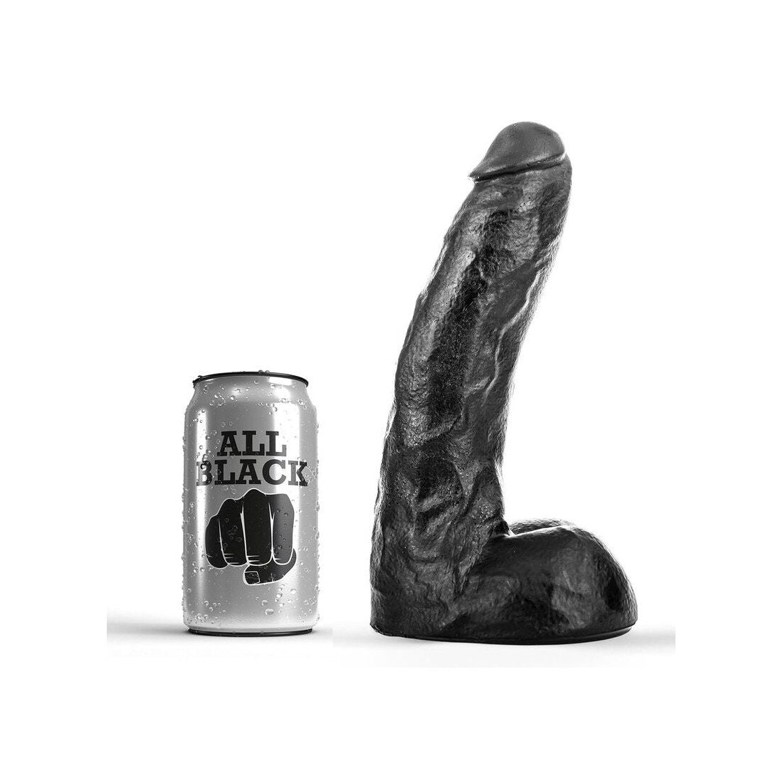Schwarzer Premium-Dildo