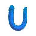 Doppelseitiger Dildo in Klassischem Blau
