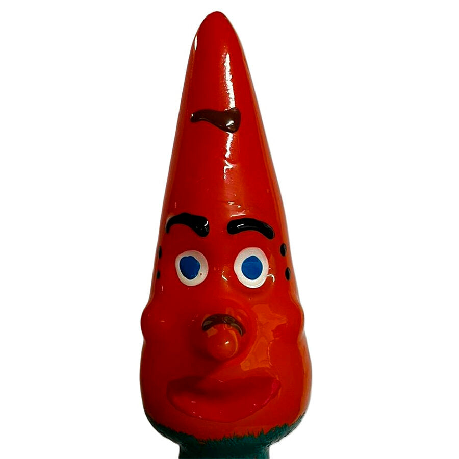 Künstlerische Kondome XL - Orangenrot