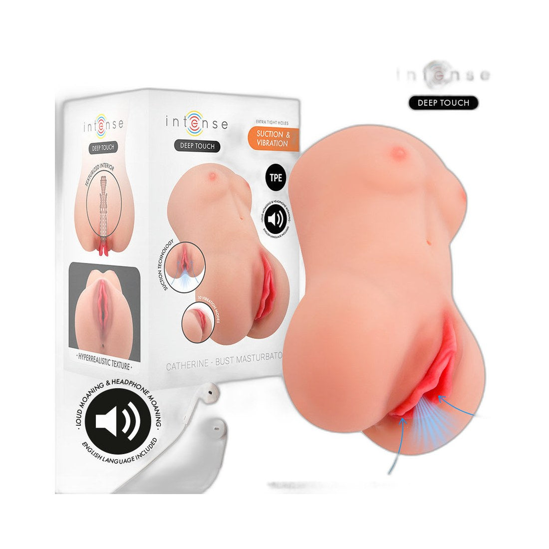 Catherine Vibrator mit Saugfunktion