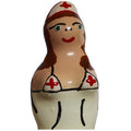 Handbemalte Kondome – Krankenschwester Design