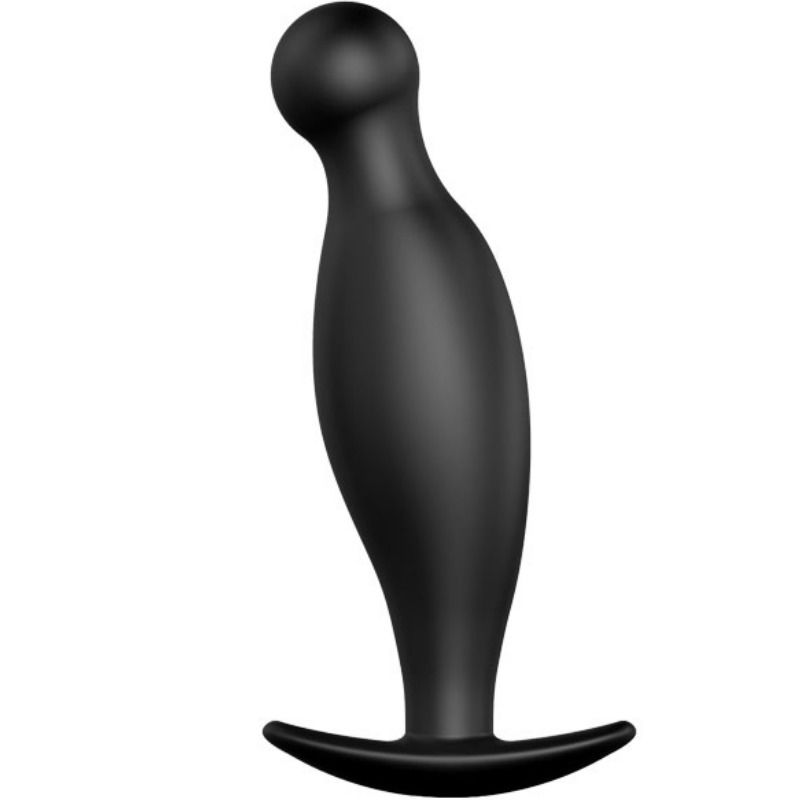 Analplug in Schwarz, kompakt