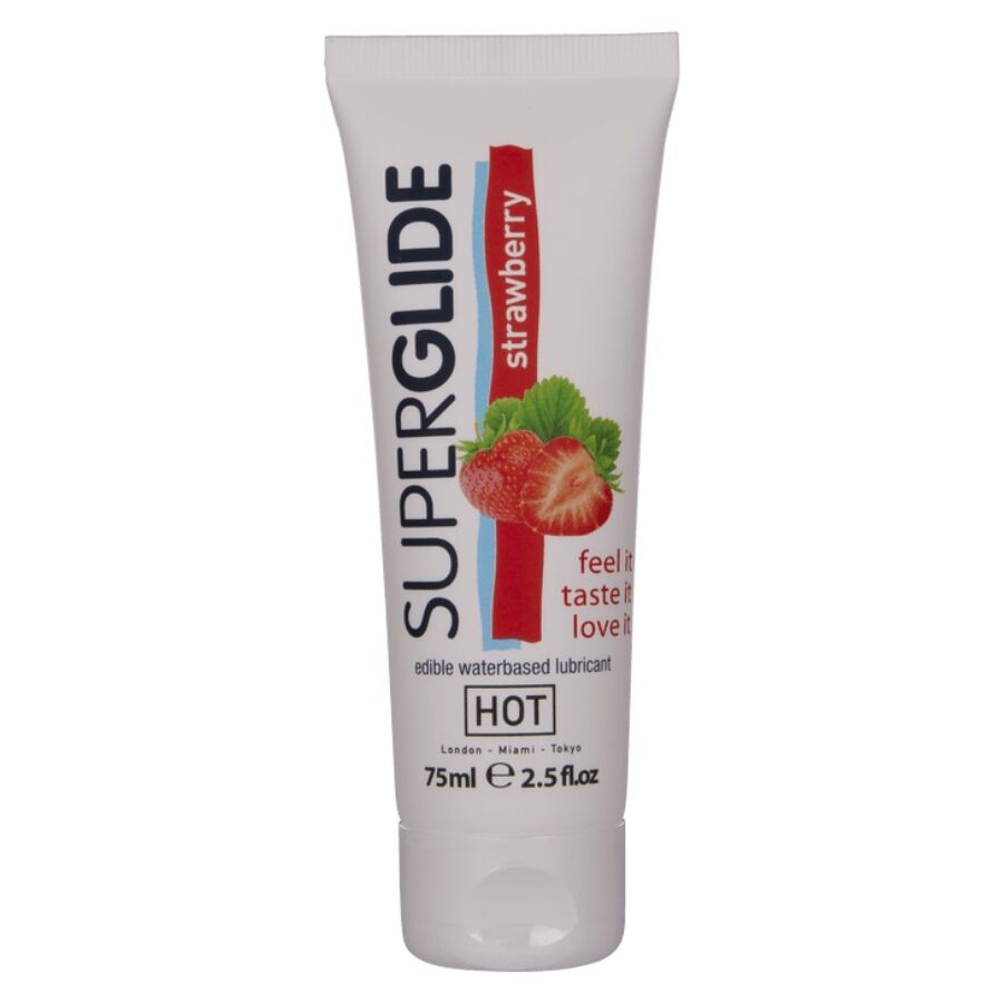 Essbares Gleitgel Erdbeere