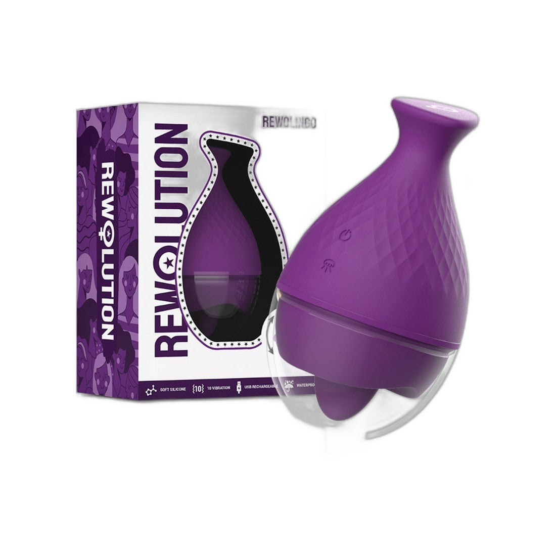 Vibrator mit Zungenstimulation