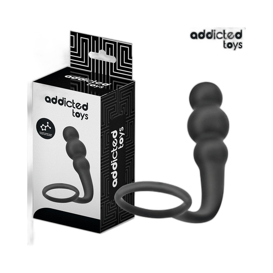 Anal Plug mit Ring - Silikon