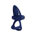 Doppelring mit Vibration Blau
