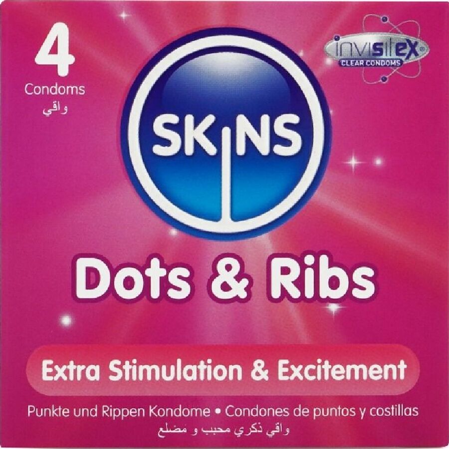 Skins Dots & Ribs Premium Kondome