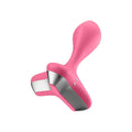 Flexibler Vibrator aus Silikon in Violett