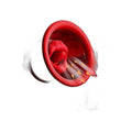 Brust-Massager mit Saugfunktion