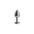 Analplug aus Silikon in Fuchsia, 8 cm