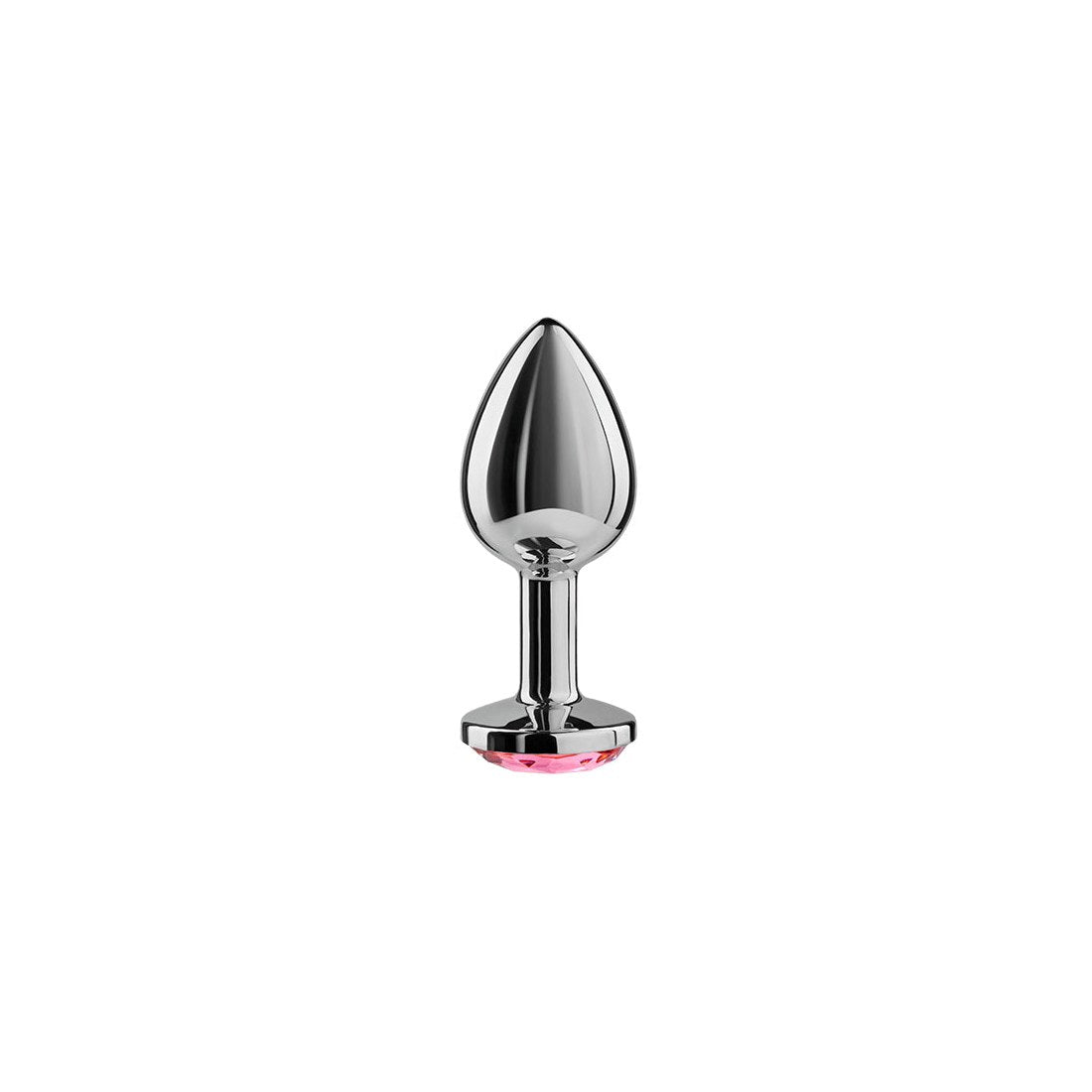 Analplug aus Silikon in Fuchsia, 8 cm