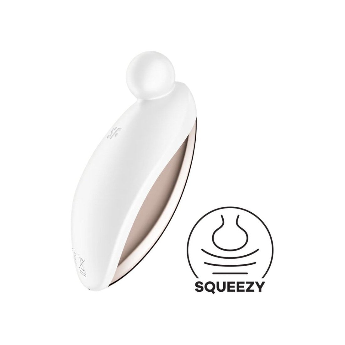 Wiederaufladbarer Vibrator in Aqua