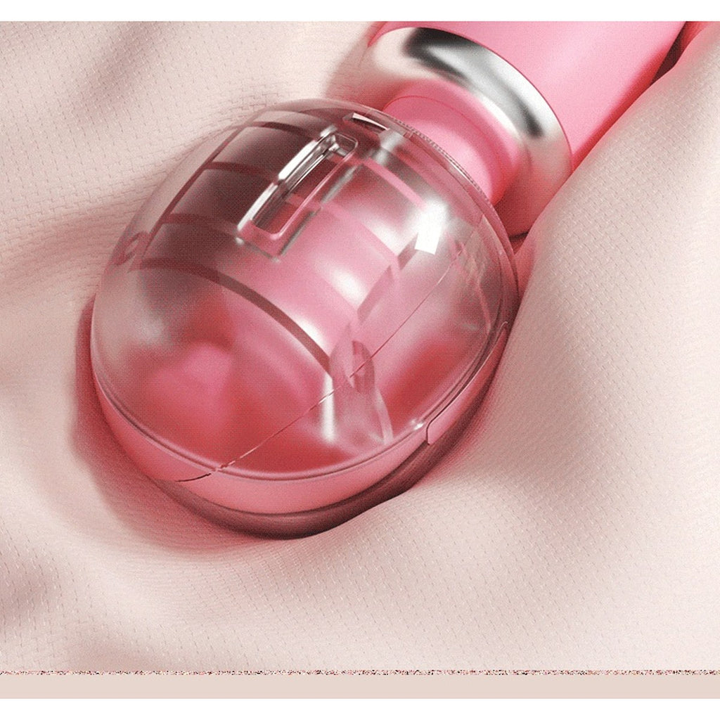 Vibrator mit großem Kopf & ausfahrbarem Schwanzanhang