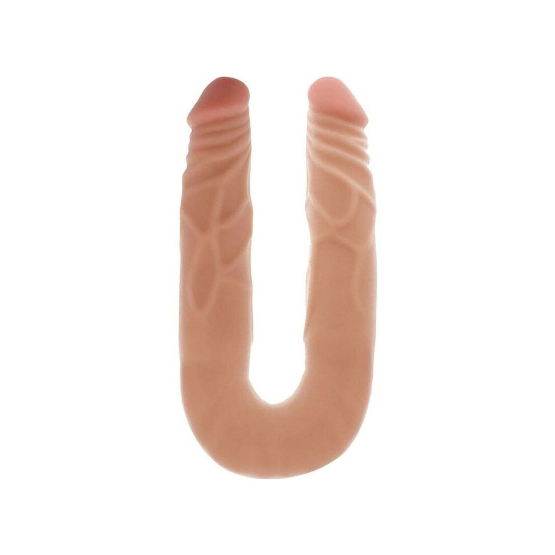 Doppel-Dildo aus Silikon - Hautton