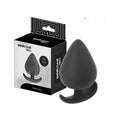Anal-Plug aus Silikon XL mit Vibration