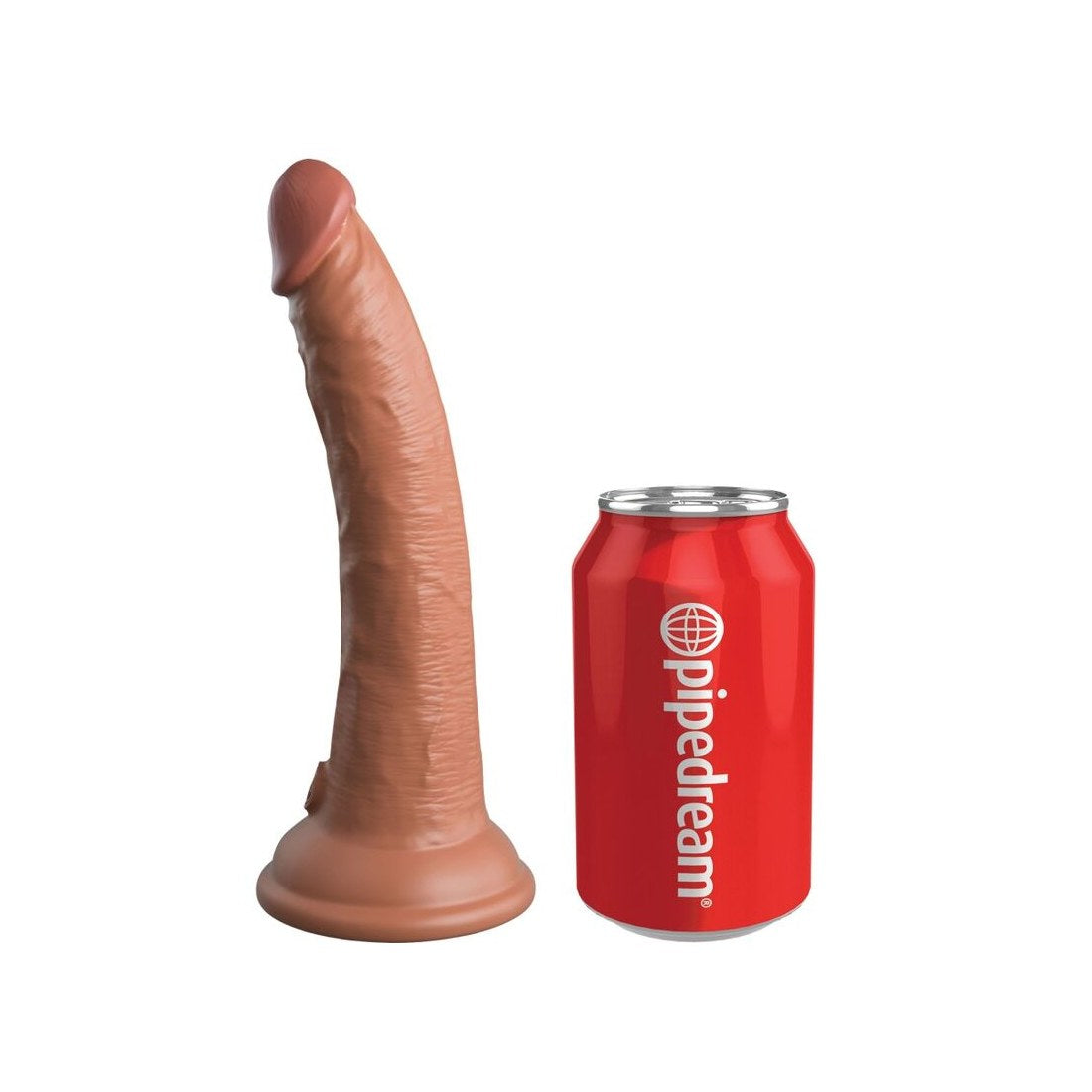 Elite Realistic Dildo Karamell 17,8 cm
