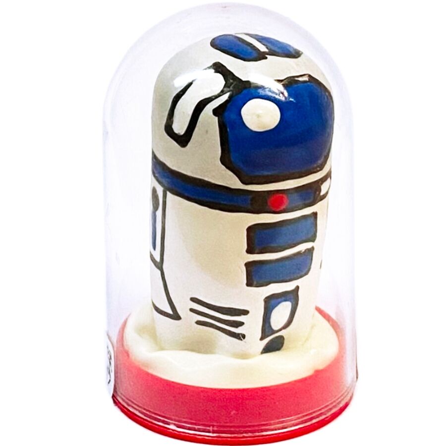 Handbemalte Kunstkondome - Robot Design