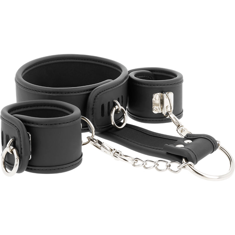 Halsband & Handschellen Vegan Leather