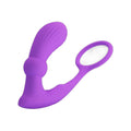 Violetter Anal-Vibrator Ring