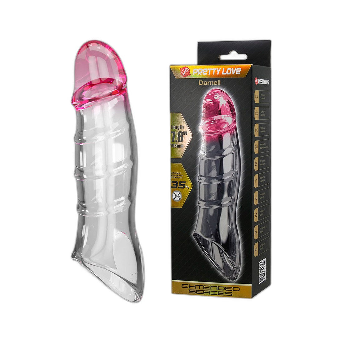 Transparentes Vergnügen-Accessoire