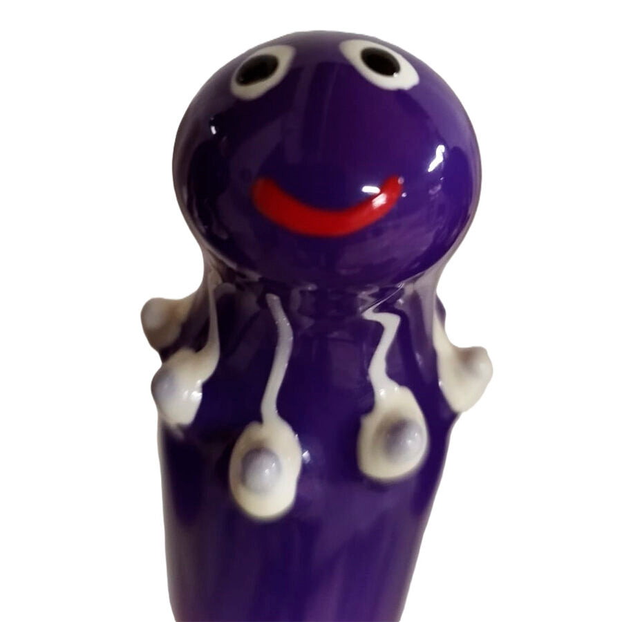 Handbemalte Kondome Oktopus Violett