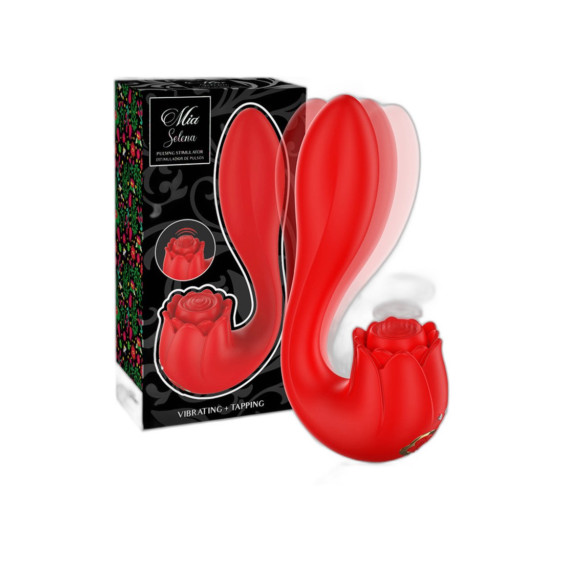 Selena Stimulator mit Vibration und Tapping