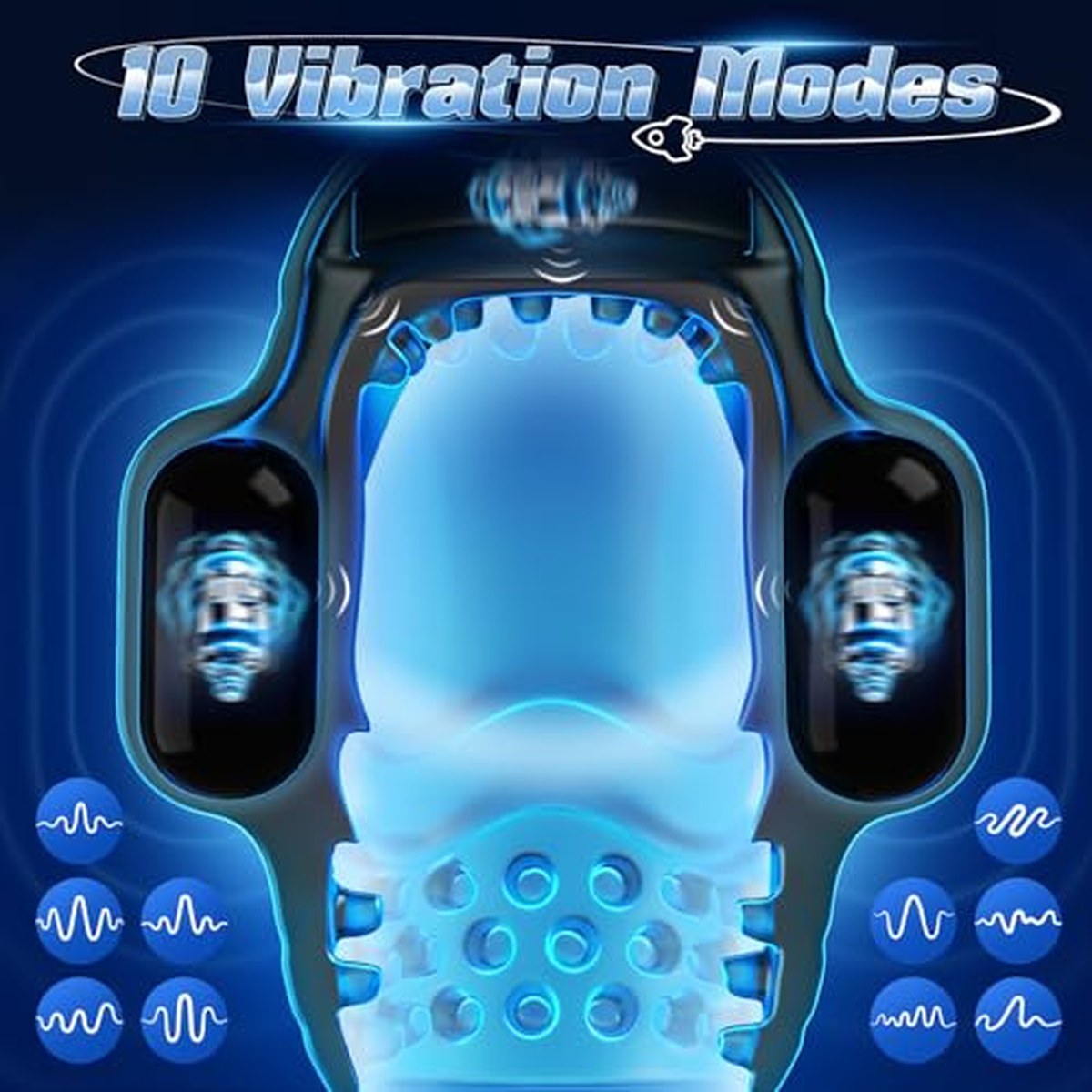 Smart Masturbator mit App-Steuerung & Vibration für Herren