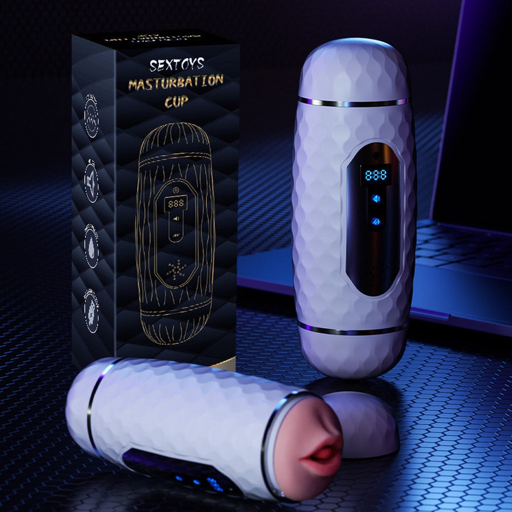 Doppelkopf-Vibrator für Herren – intensiver Genuss