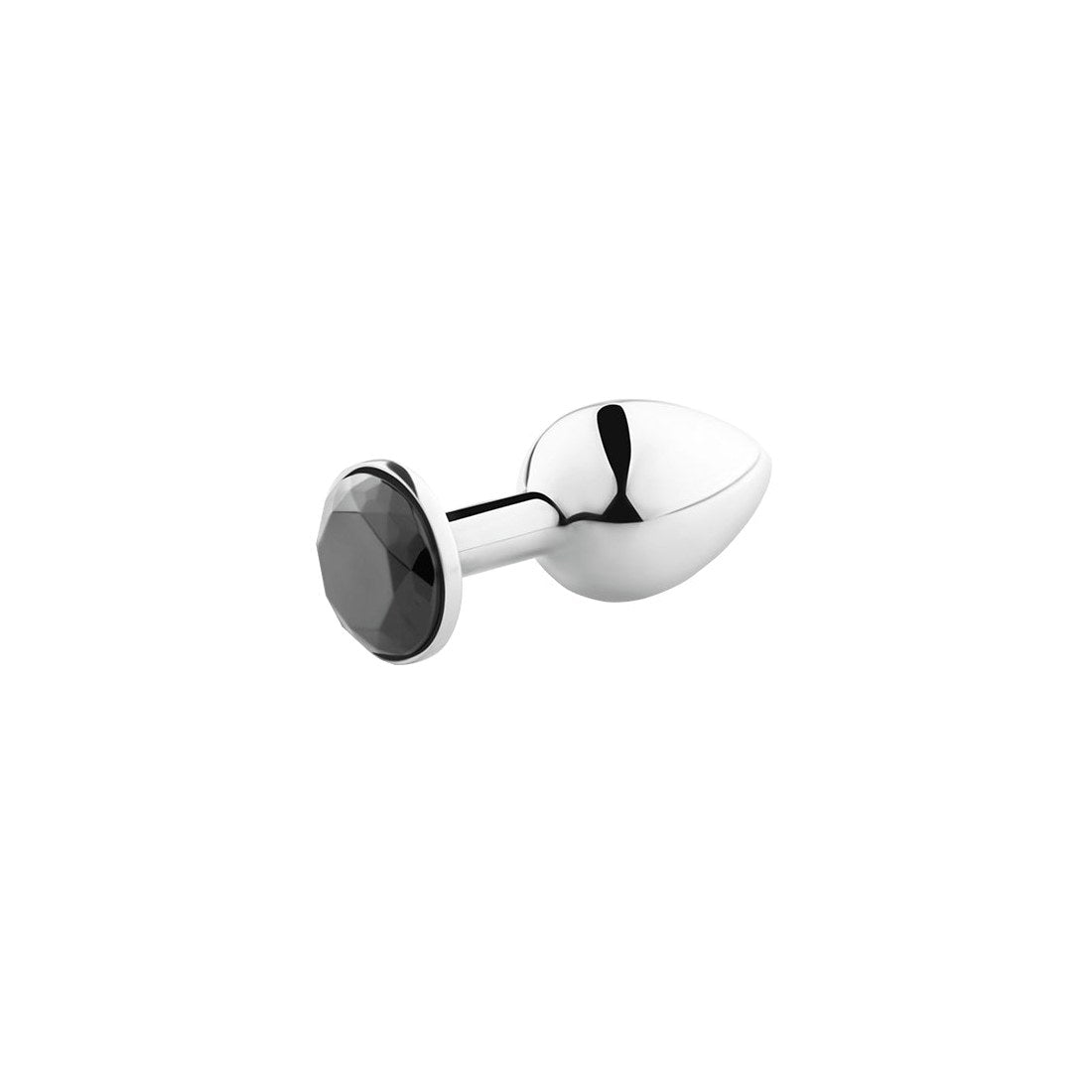 Analplug aus Silikon in Schwarz, Small